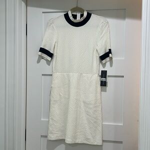 Black and white dress